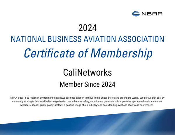 NBAA 2024 Membership CaliNetworks